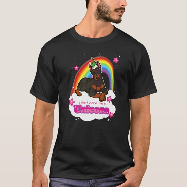 T-shirt Race de chien Dobermann 21 (Devant)