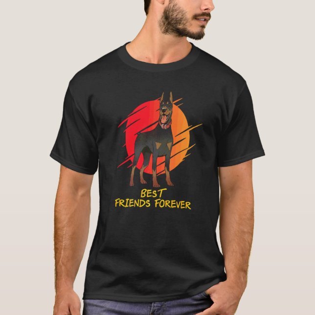T-shirt Race de chien Dobermann 30 (Devant)