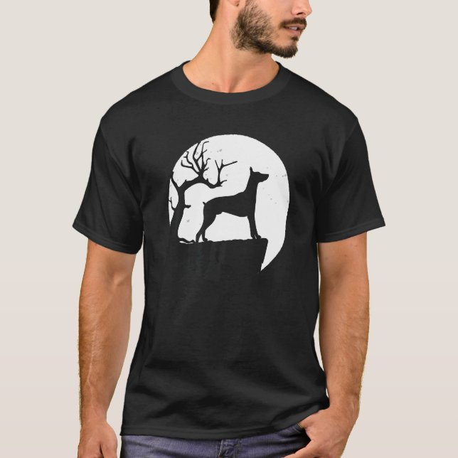 T-shirt Race de chien Dobermann 58 (Devant)