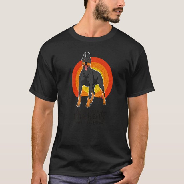 T-shirt Race de chien Dobermann  73 (Devant)
