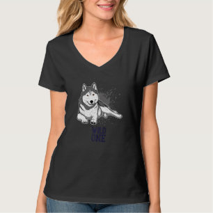 T-shirt Race de chien Husky Chien de traîneau 26