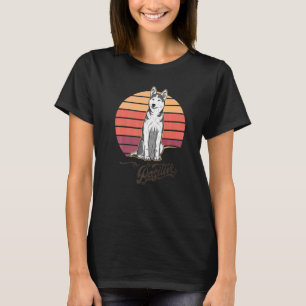 T-shirt Race de chien Husky Chien de traîneau 78