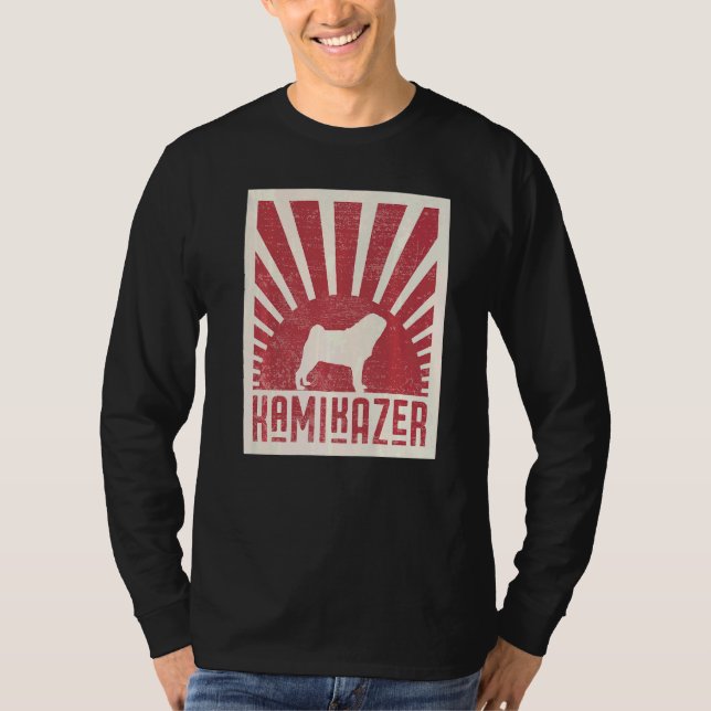 T-shirt Race de chien Pug Mops Carlin  12 (Devant)