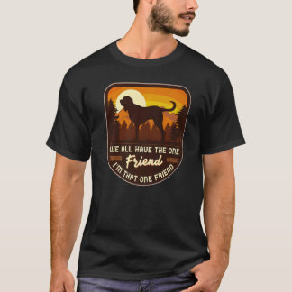 T-shirt Race de chien Saint Hubert Bloodhound