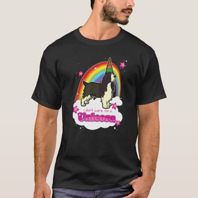 T-shirt Race de chien Springer Spaniel anglais  3 (Devant)