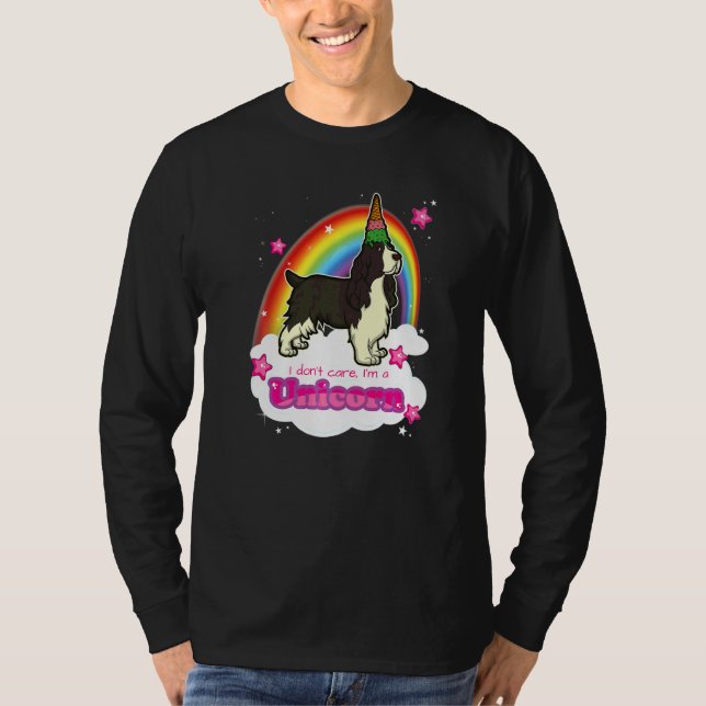 T-shirt Race de chien Springer Spaniel anglais  3 (Devant)