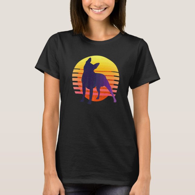 T-shirt Race de chien Terrier de Boston  45 (Devant)
