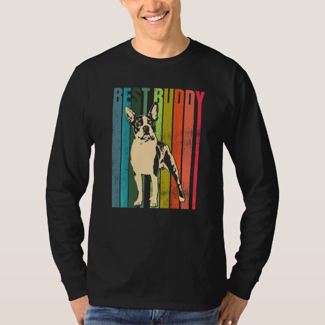 T-shirt Race de chien Terrier de Boston  95 (Devant)