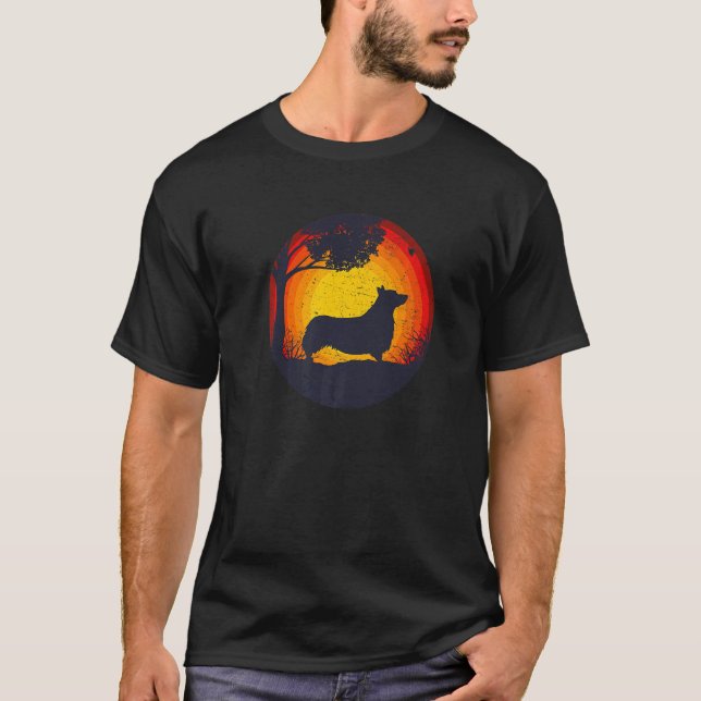 T-shirt Race de chien Welsh Corgi  76 (Devant)