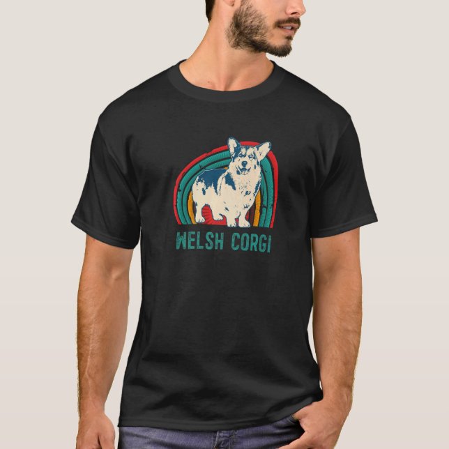 T-shirt Race de chien Welsh Corgi  88 (Devant)