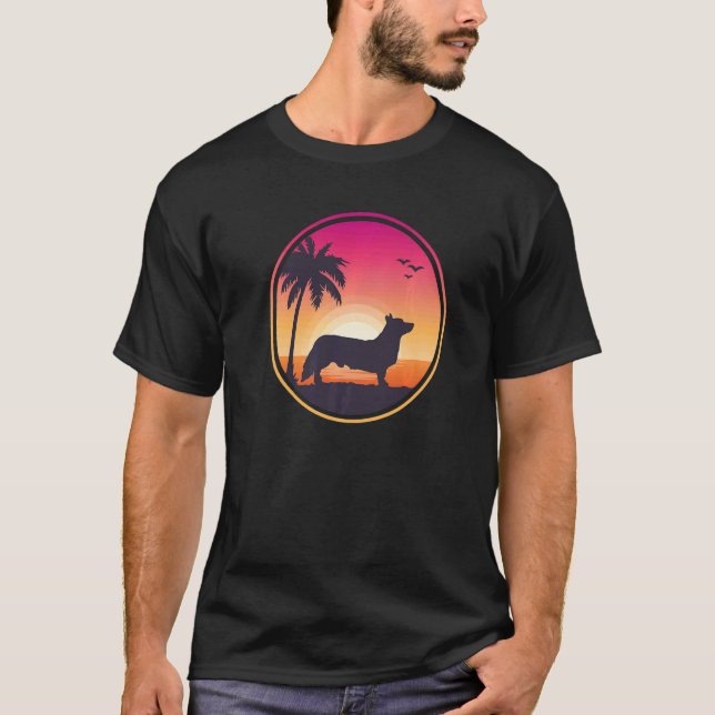 T-shirt Race de chien Welsh Corgi  98 (Devant)