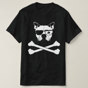 T-shirt race de taureaux et os croisés