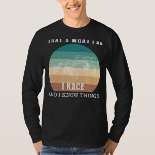 T-shirt Race, Rire, Contrôle : C'est ce que je fais, je RC