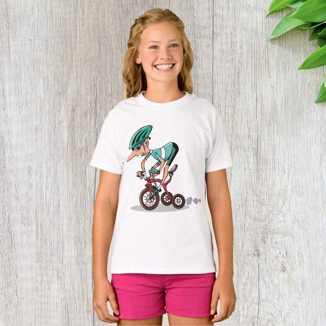 T-Shirt Racer Sur Tricycle Girls (Créateur téléchargé)