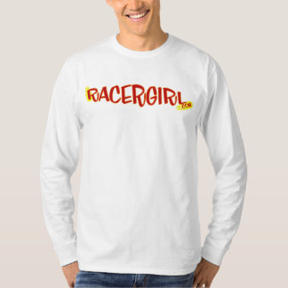 T-shirt Racergirl - "vouloir gagner est tout "