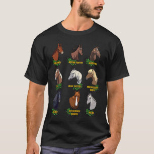 T-shirt Races de chevaux Équitation équestre pour filles