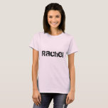 T-shirt Rachel, nom de caractère noir orphelin, caractère<br><div class="desc">Rachel est un caractère d'émission de TV noire orpheline</div>