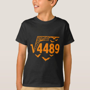 T-shirt Racine carré 4489 Mème d'Halloween drôle 67 Teac e