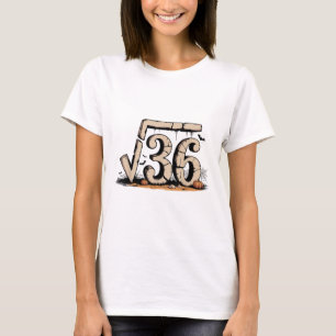 T-shirt Racine Carrée 67 Mème 6 7 Génération Alpha Hallowe