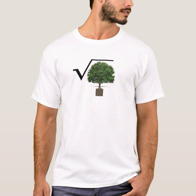 T-shirt Racine carrée d'arbre (Devant)