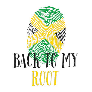 T-shirt racine jamaïcaine