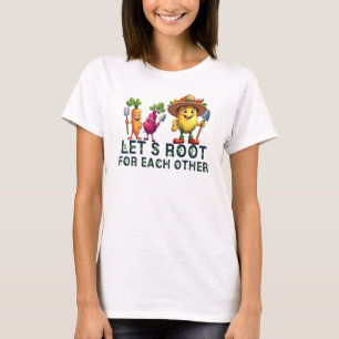 T-shirt Racine pour l'autre, Jardinage