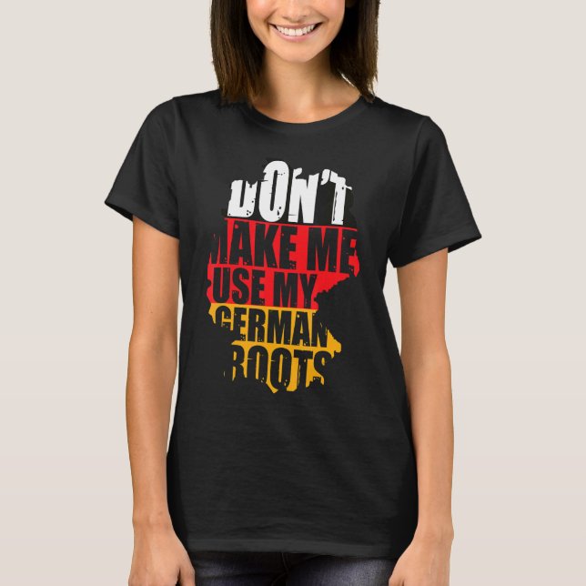 T-shirt Racines allemandes (Devant)