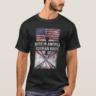 T-shirt Racines assyriennes américaines assyriennes