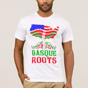 T-shirt Racines basques américaines