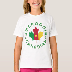 T-shirt Racines camerounaises canadiennes