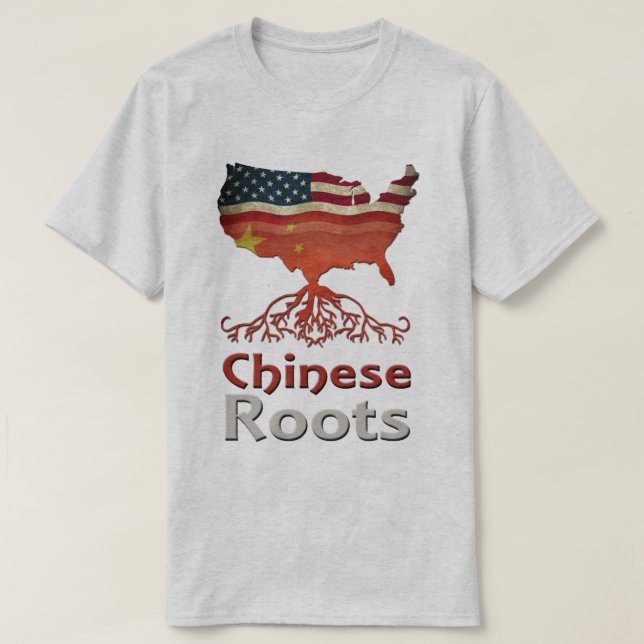 T-shirt Racines chinoises (Design devant)