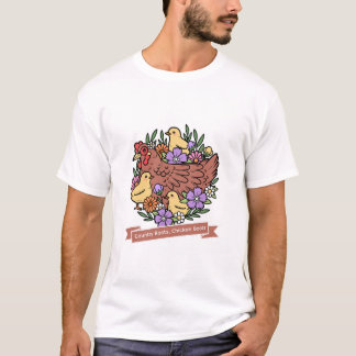 T-shirt Racines de campagne, poulet Chicken Boots