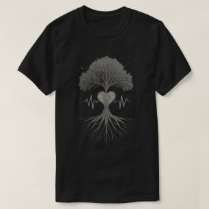 T-shirt Racines de la vie : Le battement de la nature