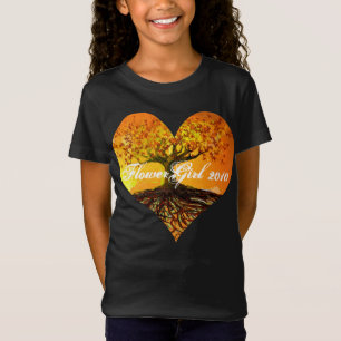T-Shirt Racines de l'amour Fleur fille