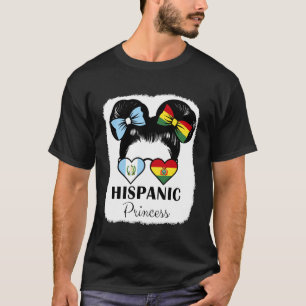 T-shirt Racines de princesse hispanique Guatemala et Boliv