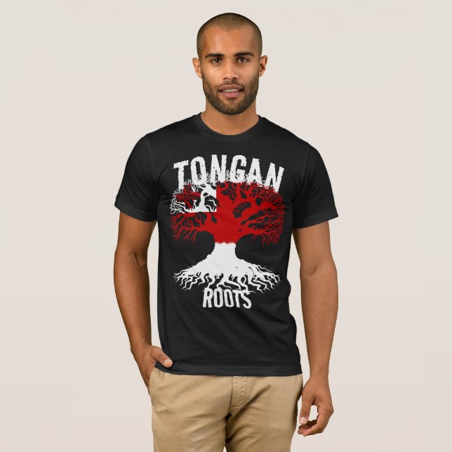 T-SHIRT RACINES DE TONGAN (Devant entier)