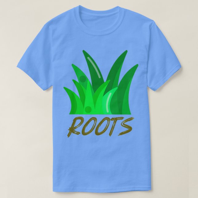 T-shirt Racines d'herbe (Design devant)