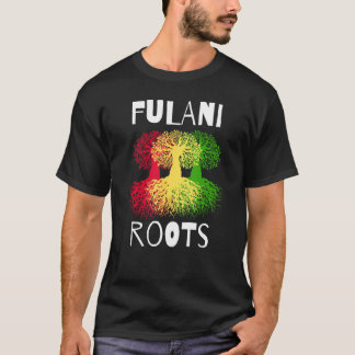 T-shirt Racines Fulani - Ancêtres Africains Diaspora Racin