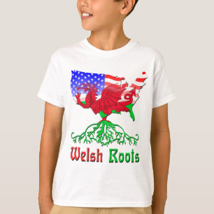 T-shirt Racines galloises américaines
