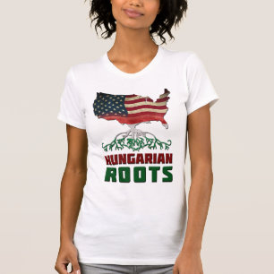 T-shirt Racines hongroises américaines