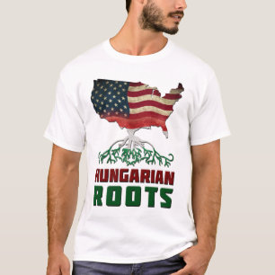 T-shirt Racines hongroises américaines