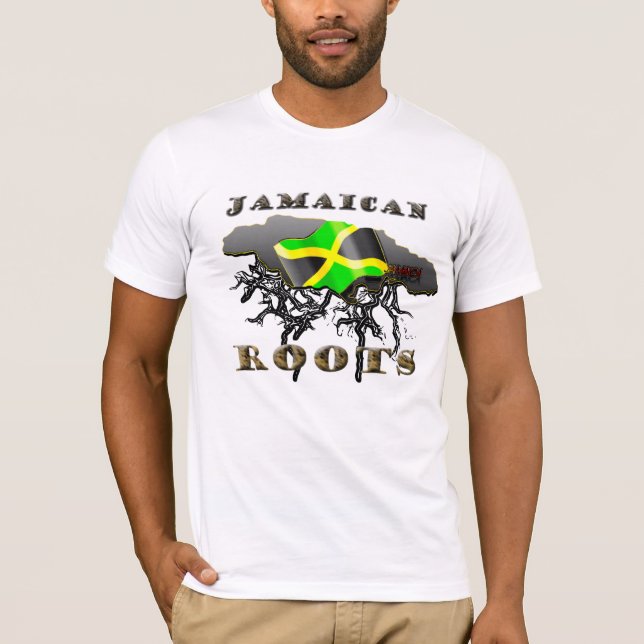 T-SHIRT RACINES JAMAÏCAINES (Devant)