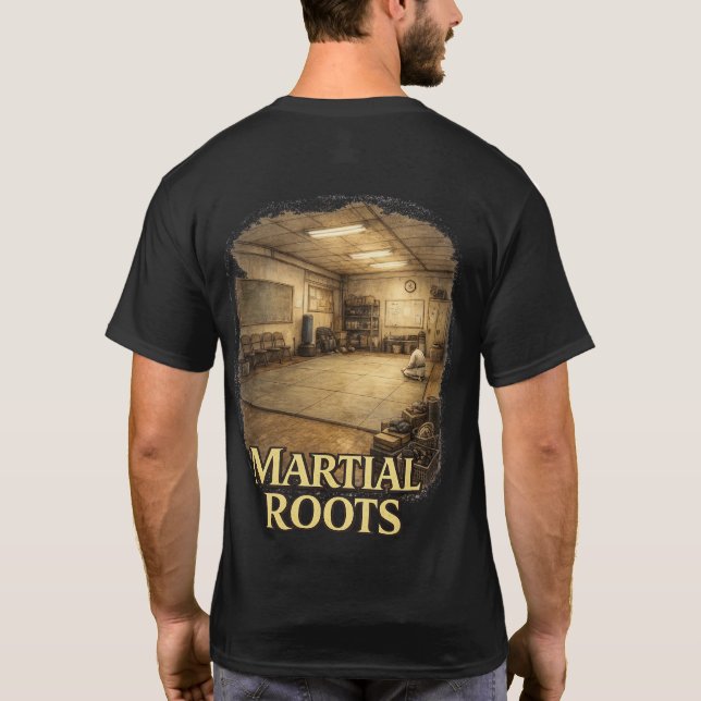 T-shirt Racines Martiales Karaté Forgé (Dos)