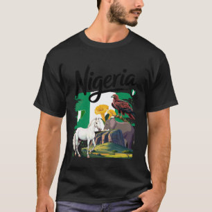 T-shirt Racines nigérianes Idée de patrimoine Naija pour l