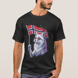 T-shirt Racines Norvégiennes Norge Drapeau Norvégien 5