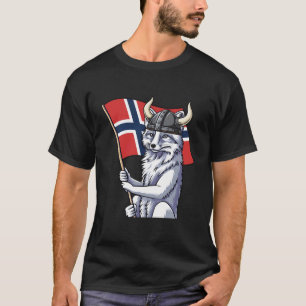 T-shirt Racines Norvégiennes Norge Drapeau Norvégien 7