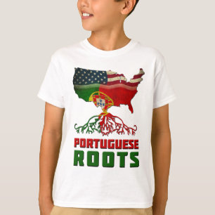T-shirt Racines portugaises américaines