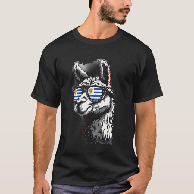 T-shirt Racines Uruguay Drapeau Uruguay 2 (Devant)