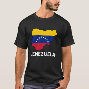 T-shirt Racines vénézuéliennes Fierté vénézuélienne Drapea