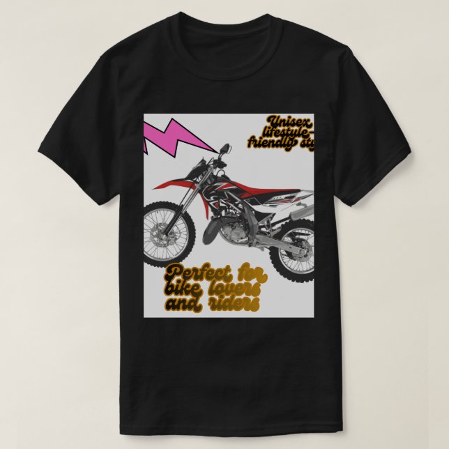 T-shirt Racing Bike Art (Design devant)